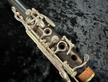 Photo Leblanc Serenade Bb Grenadilla Clarinet with Silver Keys, Serial #2286 – Lightly Played Store Model